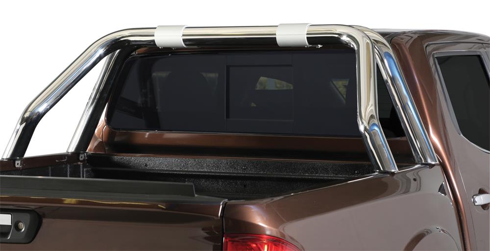 Roll Bar Inox Doppio Tubo Inox New Style Ø 76 Mercedes Classe X 2017+