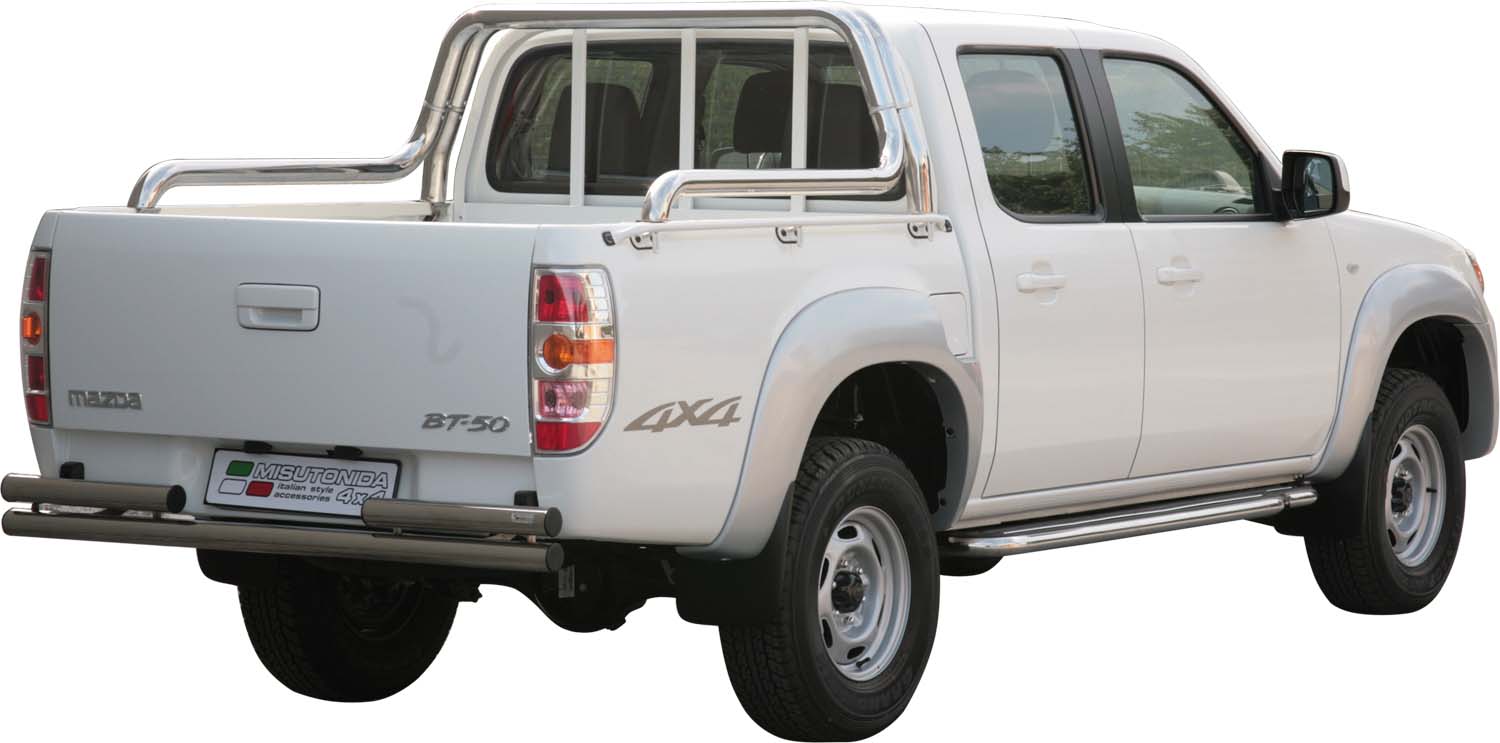 Doppio Tubo Del Cassone Inox Ø63 Mazda Bt50 2009/2011