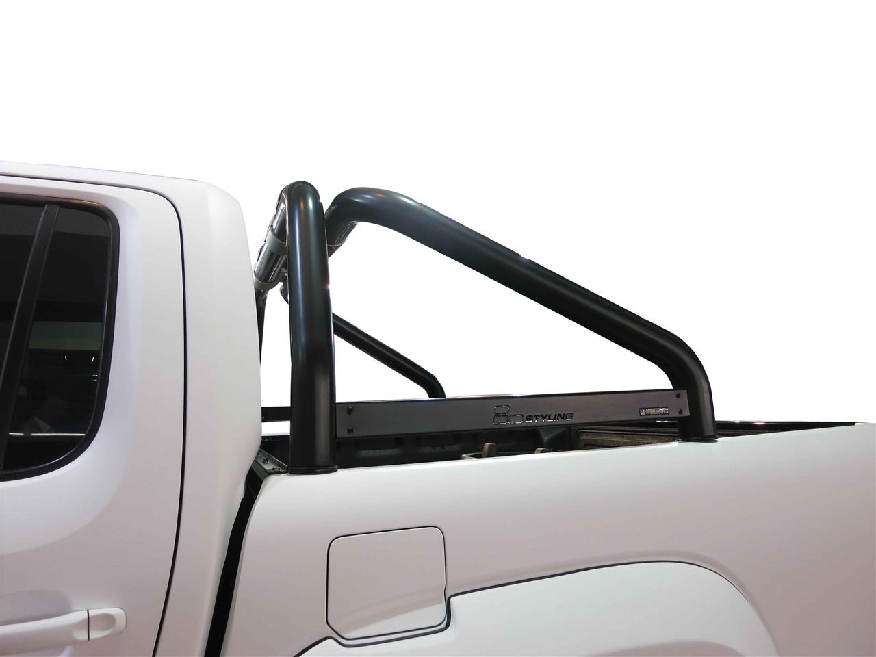 Roll Bar Inox Termolaccato Nero Doppio Tubo Ø76 Isuzu Dmax 2012+