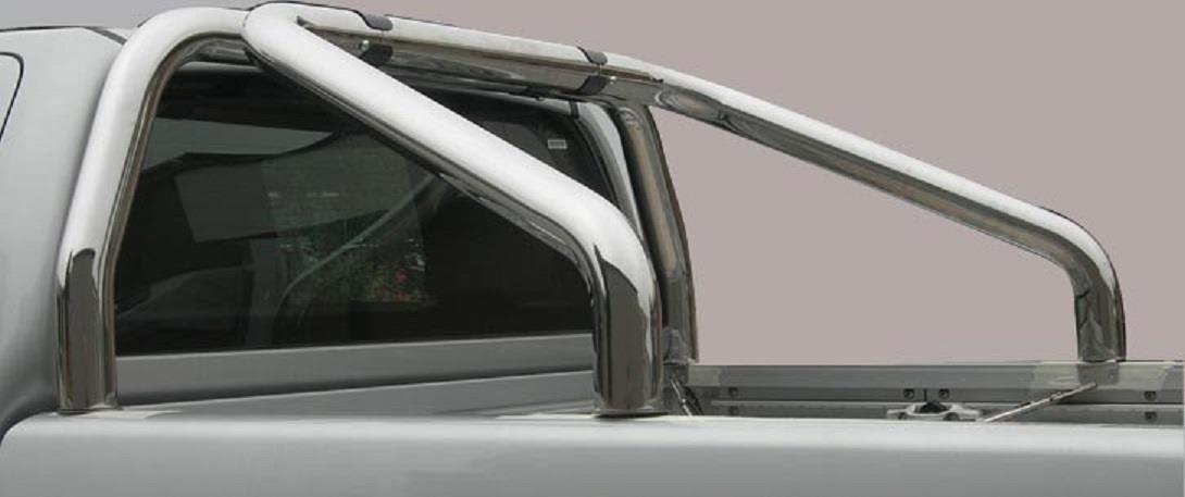 Roll Bar Inox Doppio Tubo Ø 76 Nissan Np300 2016+