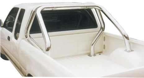 Roll Bar Inox Doppio Tubo Ø76 Toyota Hilux1998/2005