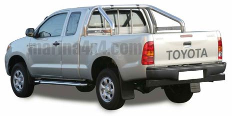 Roll Bar Inox Triplo Tubo Ø76 Con Marcatura Toyota Vigo