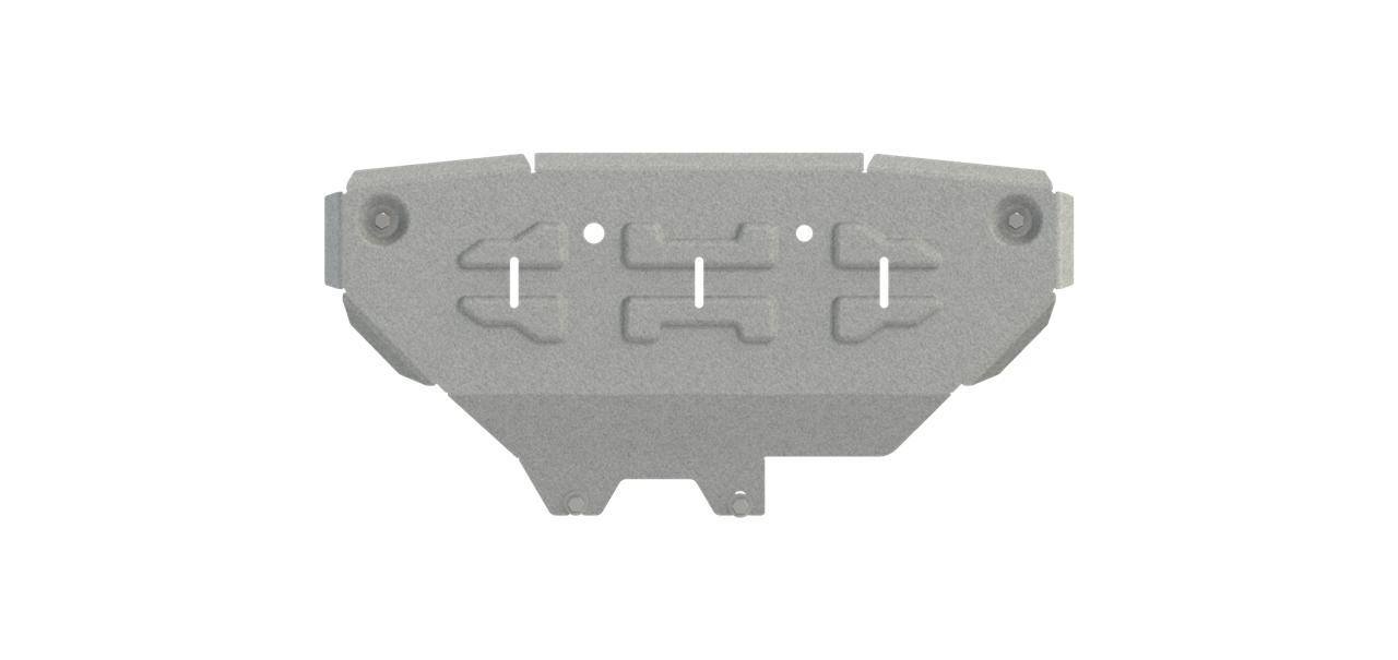 Protege Radiateur Alu 6Mm Ford Ranger 2023+ (Sauf Raptor)