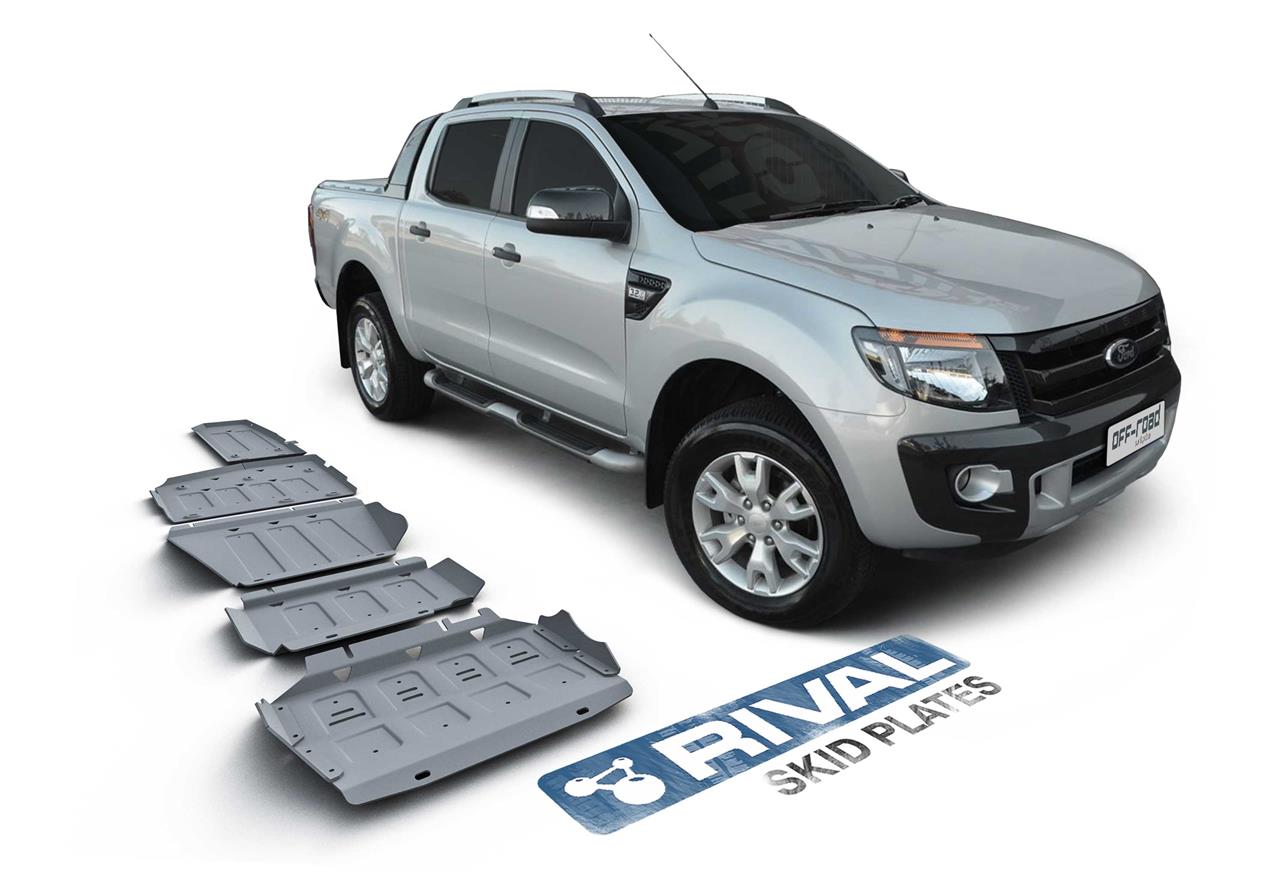 Protezione Radiatore Ford Ranger 2012+ Alu 6 Mm