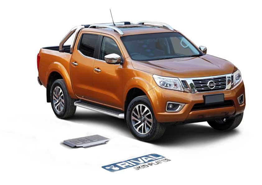 Protezione Sottoscocca Carter Motore Nissan Np300 2016+ Alu 6Mm