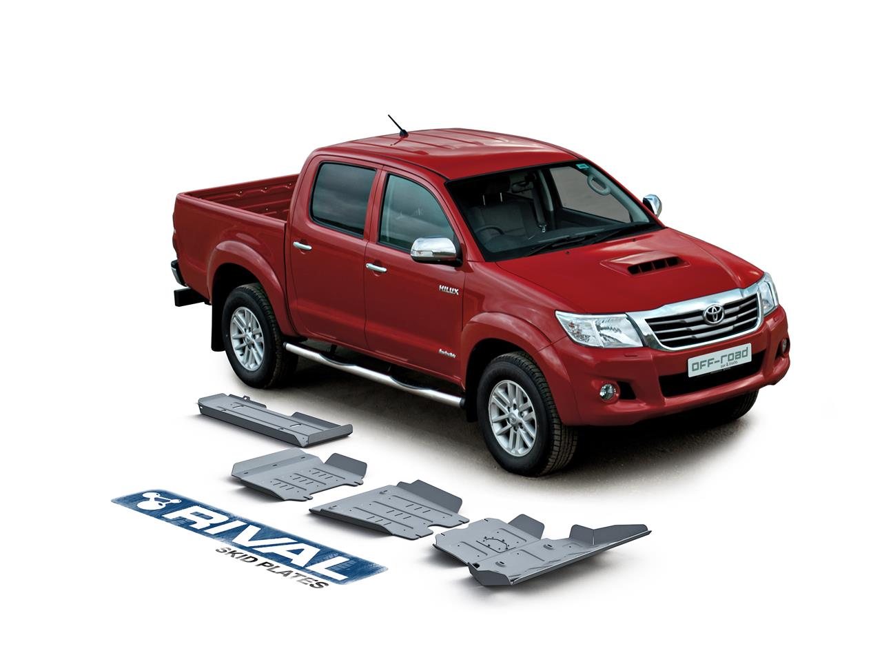 Protegge Trasferimento Toyota Vigo 2005/2015 Alu 6Mm