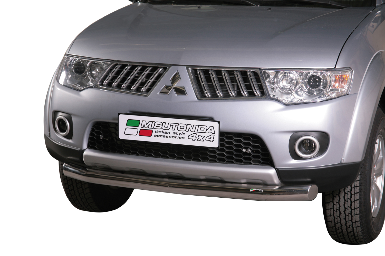 Tubo Di Protezione Anteriore Inox Ø76 Mitsubishi L200 2010+