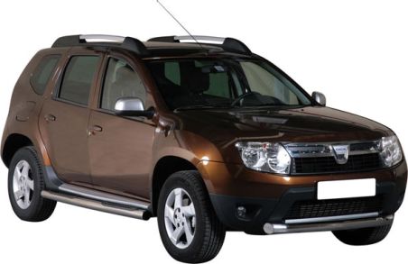 Tubo Di Protezione Anteriore Inox Ø76 Dacia Duster 2010+