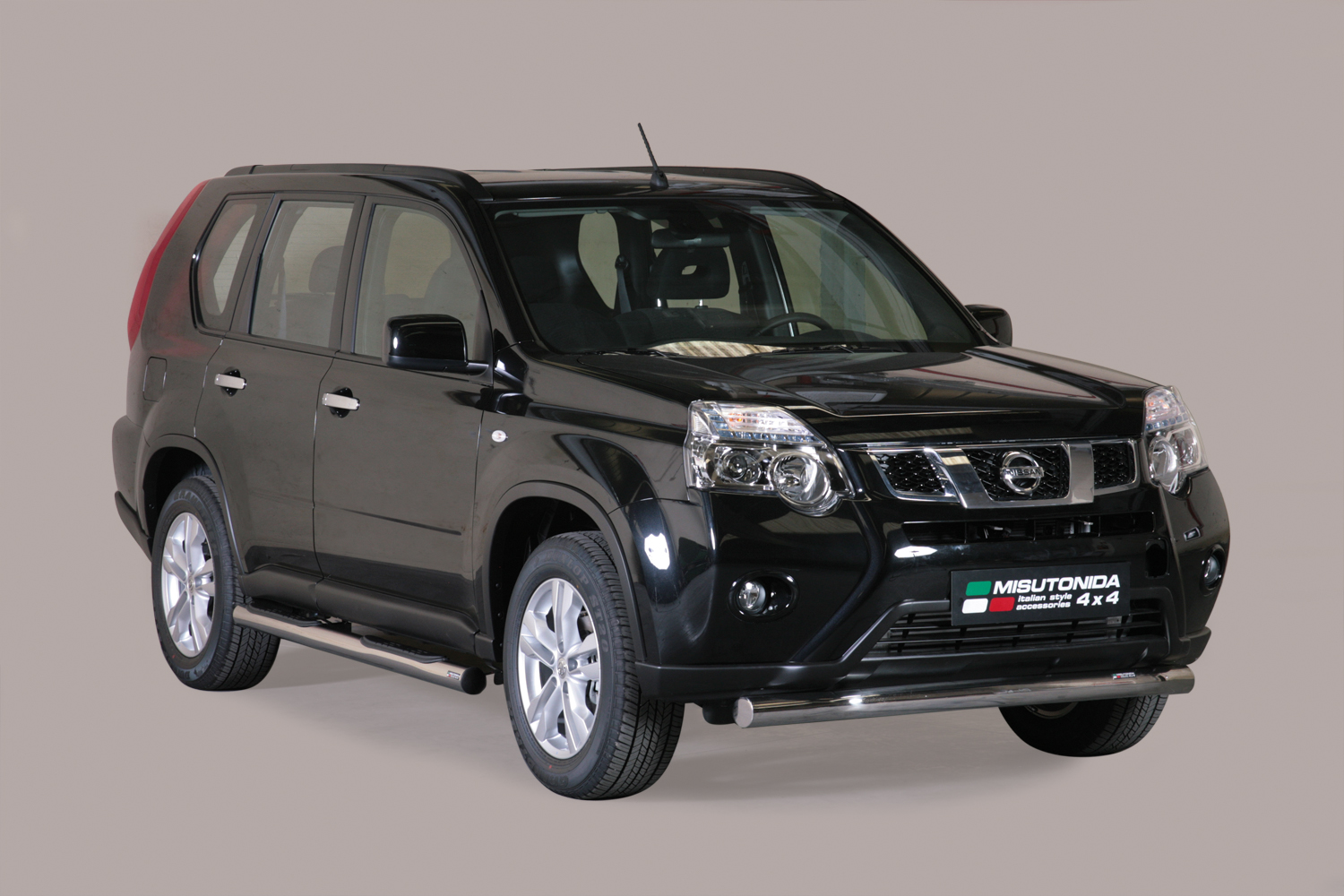 Tubo Di Protezione Anteriore Inox Ø76 Nissan Xtrail 2011+