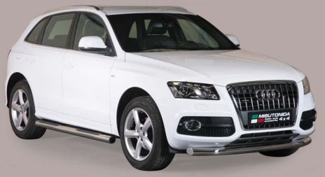 Tubo Di Protezione Anteriore Inox Ø76 Audi Q5 2010+