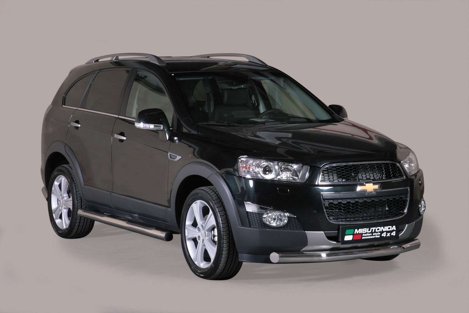 Tubo Di Protezione Anteriore Inox Ø76 Chevrolet Captiva 2011+