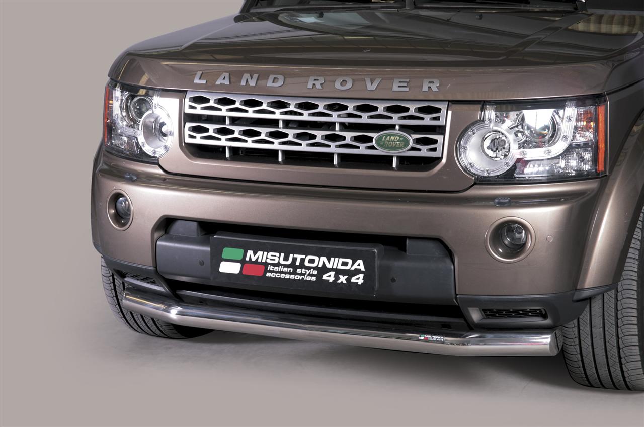 Tubo Di Protezione Anteriore Inox Ø76 Land Rover Discovery 4 2012+