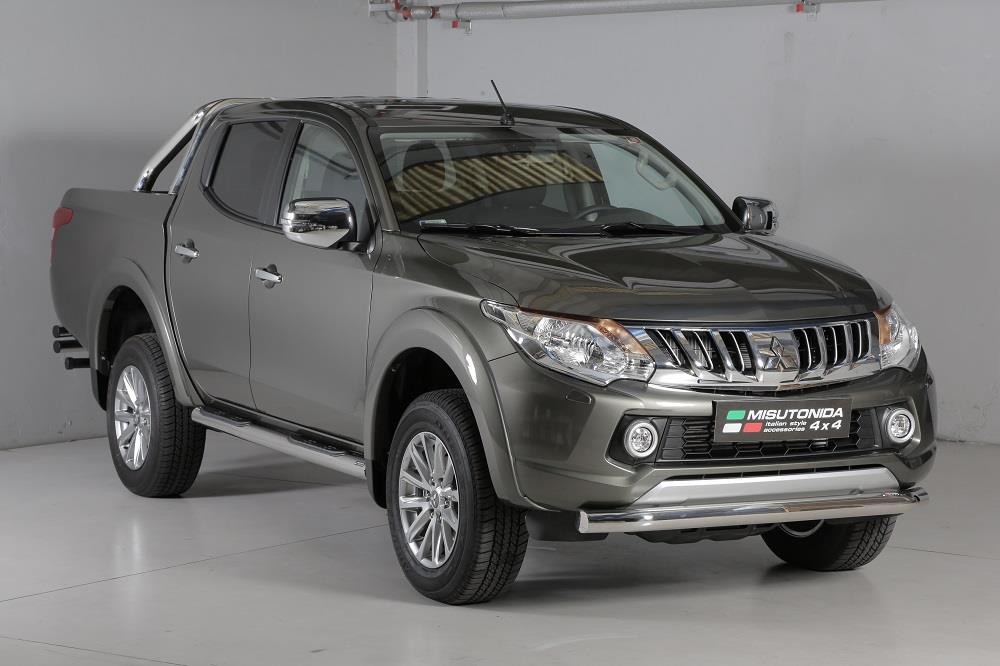 Tubo Di Protezione Anteriore Inox Ø 76 Mitsubishi L200 2015+