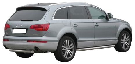 Tubo Di Protezione Anteriore Inox Ø76 Audi Q7