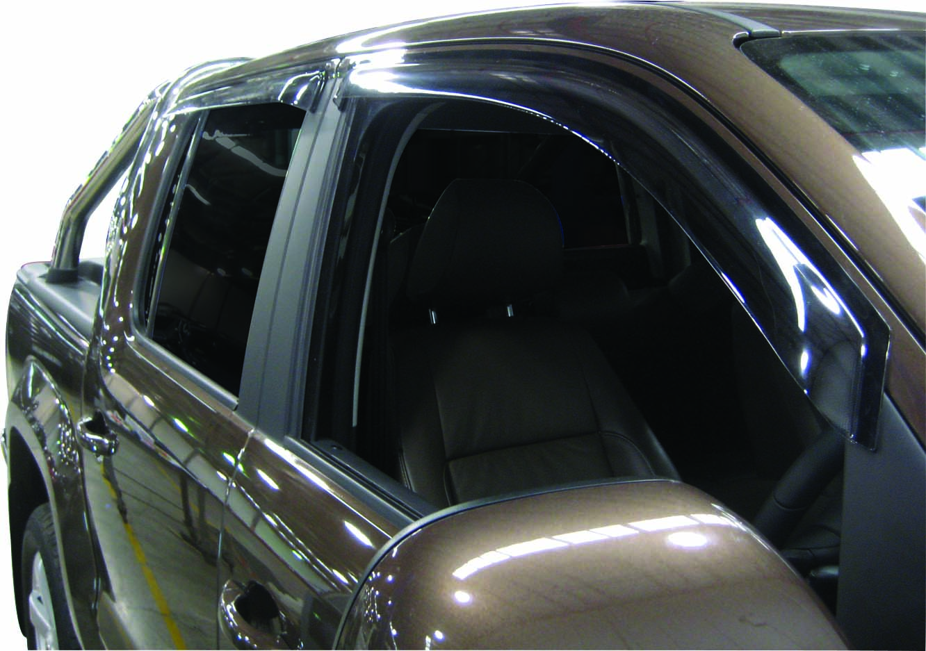 Deflettori Aria Finestrini Ford Ranger 2012+ Doppia Cabina X4