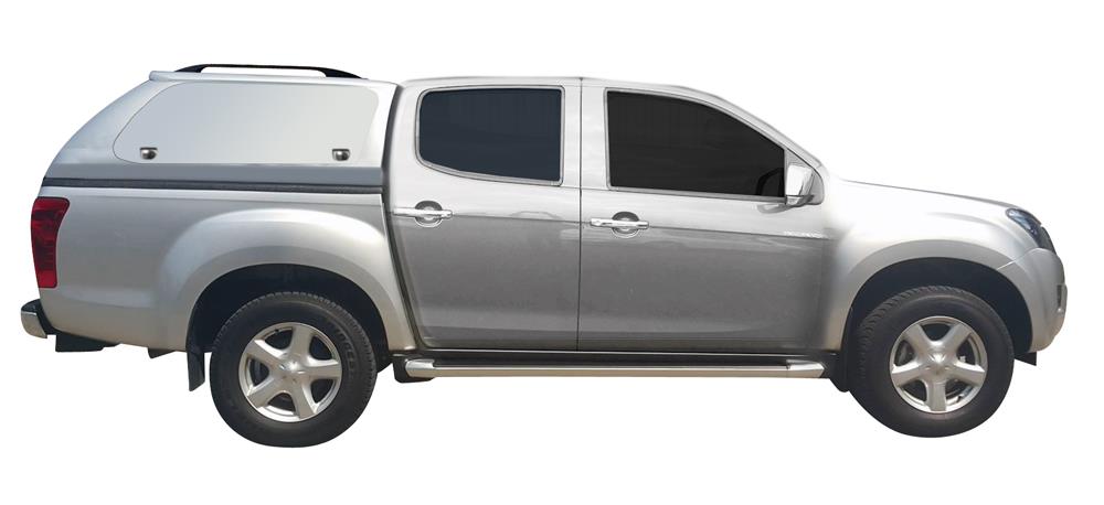Hard Top S-Line Sp Isuzu Dmax Crew Cab 2012/2020 Portellini Laterali Apribili Ad Ala Rosso 564