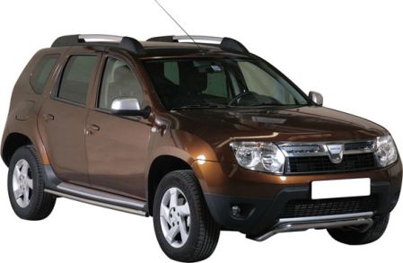 Tubi Di Protezione Piedini In Acciaio Inox Ø40 Dacia Duster 2010+