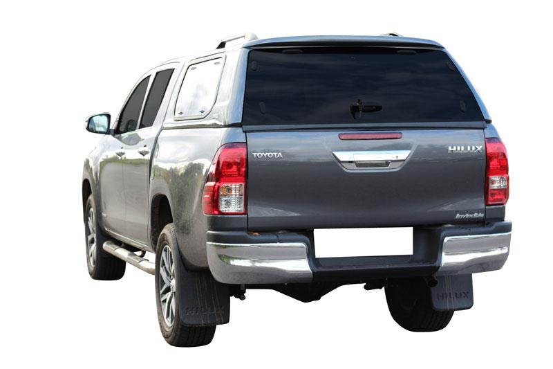 Hard Top Sline Sp Toyota Hilux 2016+ Doppia Cabina Portellini Laterali Apribili Ad Ala Grigio 1G3