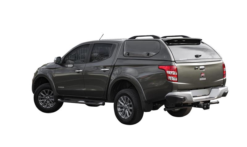 Hard Top Sline Sp Mitsubishi L200 2016+ Doppia Cabina - Porte Laterali Papillon - Arancione M08