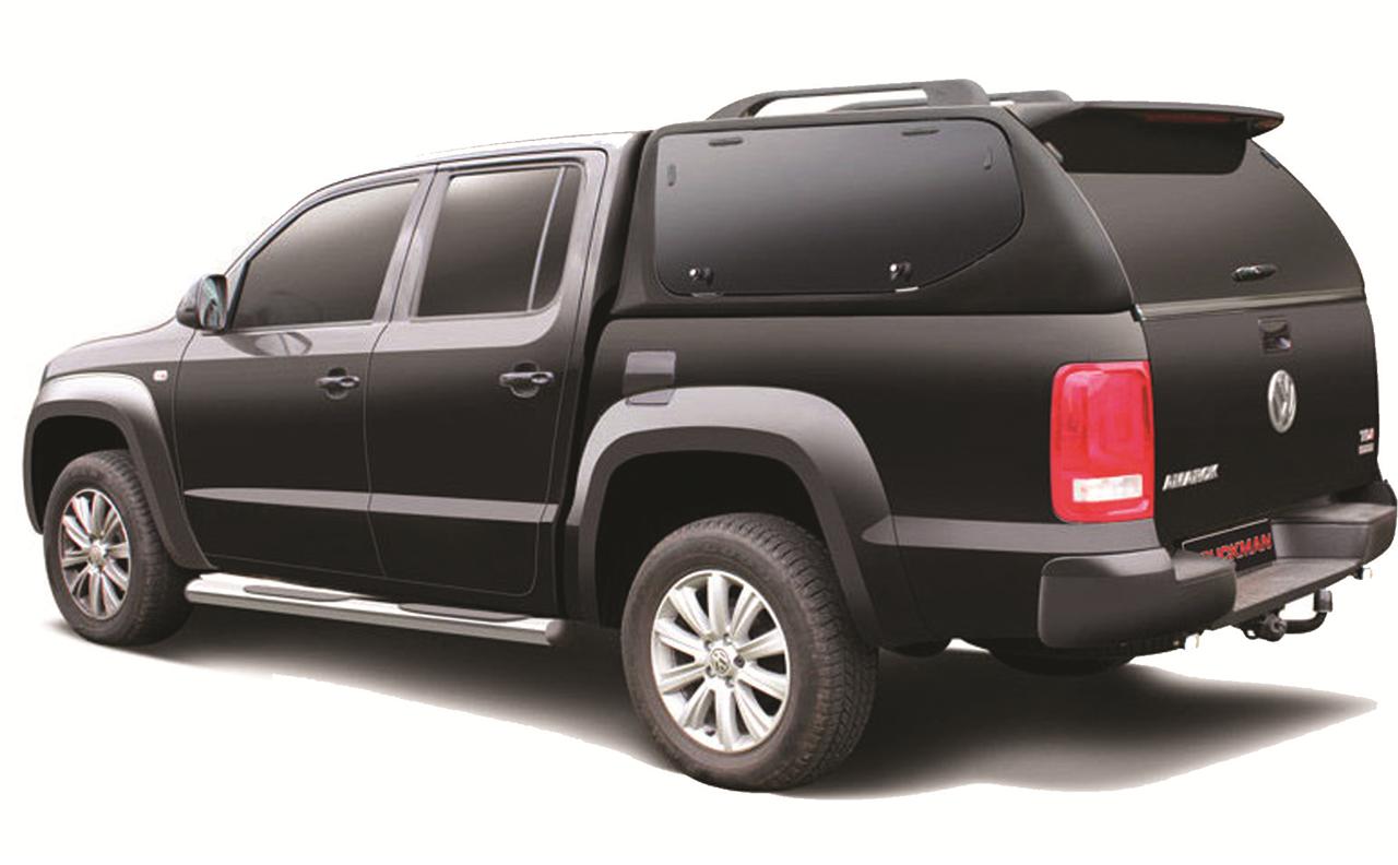 Hard Top S-Line Sv Volkswagen Amarok Doppia Cabina Vetri Laterali Apribili Ad Ala Nero 2T2