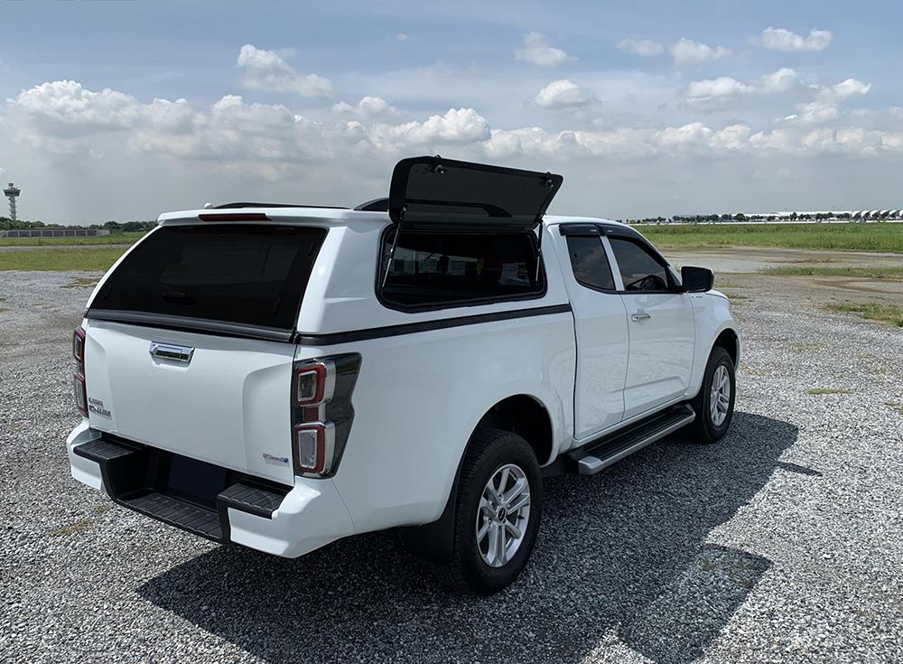 Hard Top Sline Isuzu Dmax 20+ Spazio Della Cabina Vetri Laterali Papillons Bianco 531