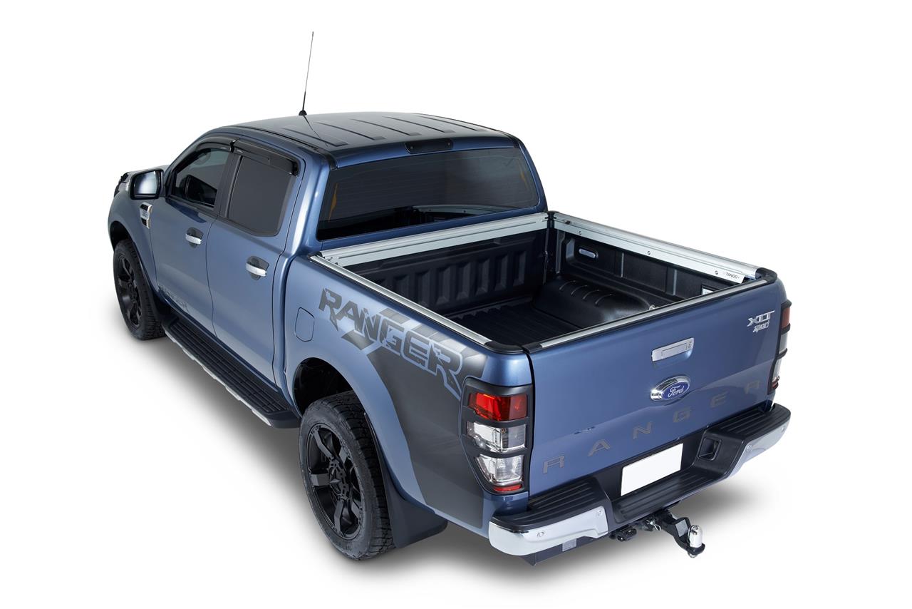 Kit Di Bordi Proteggi Cassone Tango In Alluminio Ford Ranger 2012+ Doppia Cabina