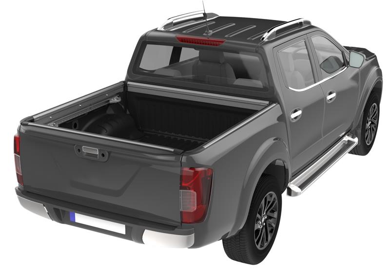 Kit Di Bordi Proteggi Cassone Tango In Alluminio Per Toyota Hilux 2016+ Doppia Cabina