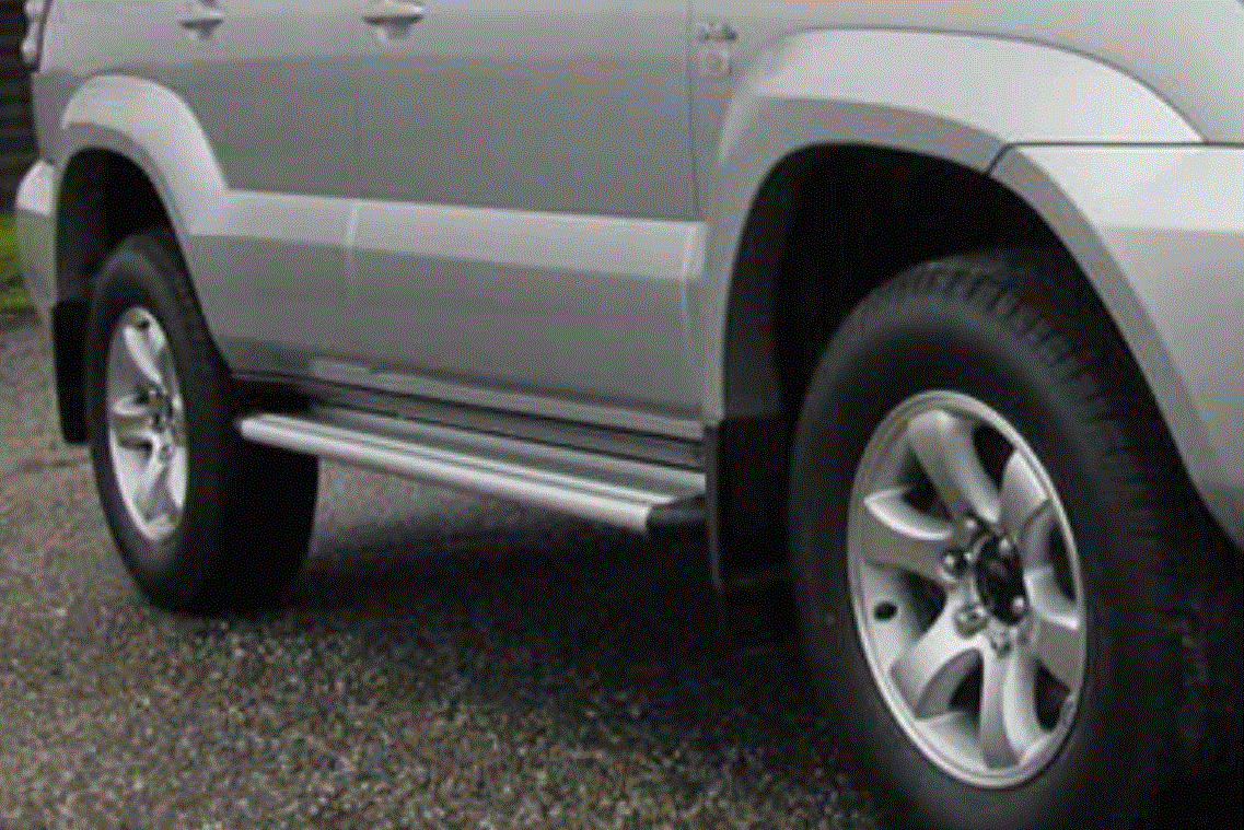 Pedane In Alluminio S50 Toyota J120 5 Porte