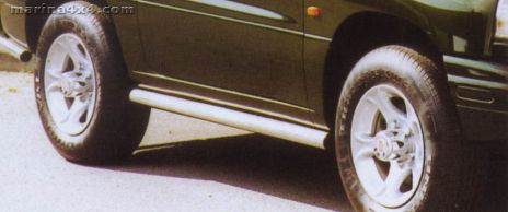 Tubo Basso Cassa Inox Ø63 Mitsubishi Pinin 3 Portes 2000/2006