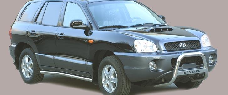 Tubo Basso Cassa Inox Ø63 Hyundai Santa Fe 2000/2005