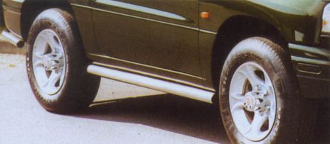 Tubo Basso Cassa Inox Ø60 Mitsubishi Pinin 5 Portes 2000/2006