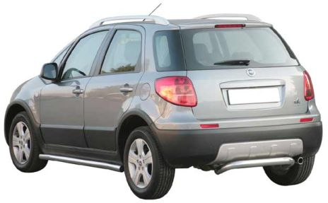 Tubo Basso Cassa Inox  Ø63 Fiat Sedici 2006+