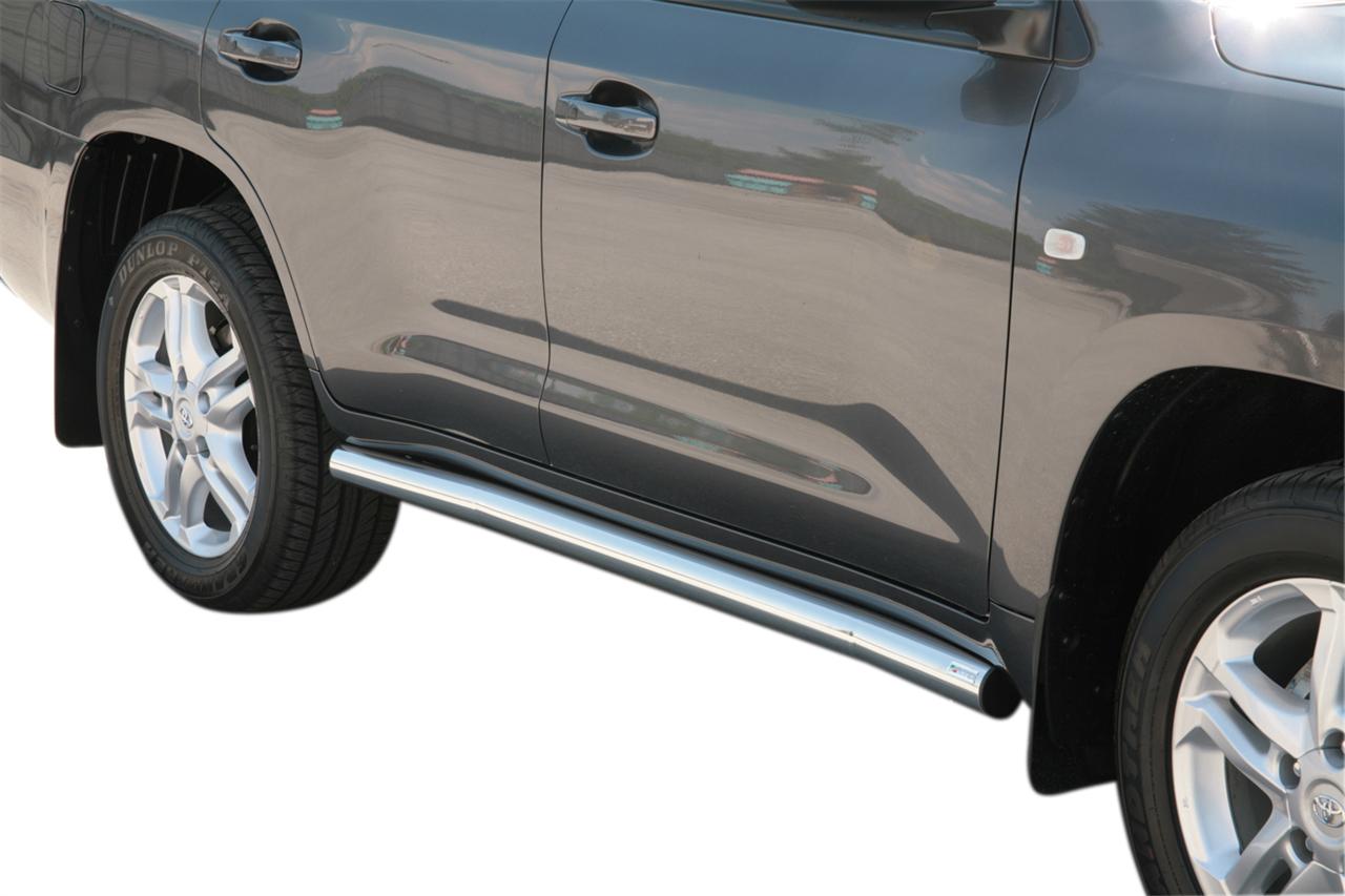 Tubo Basso Cassa Inox Ø76 Toyota Lc200 V8 2008+