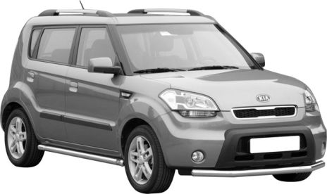 Tubo Basso Cassa Inox Ø63 Kia Soul 2009+