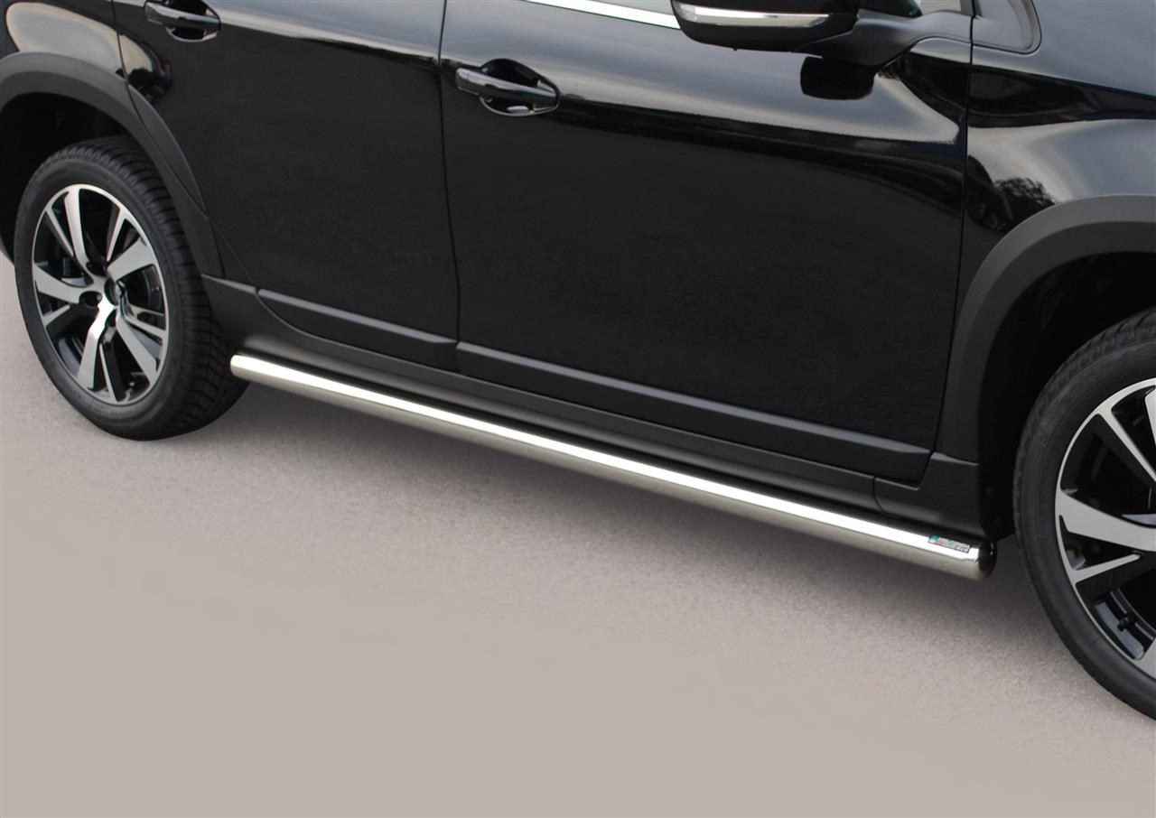 Tubo Fondo Di Cassa Inox Ø 63 Peugeot 2008 201/2019 (Coppia)