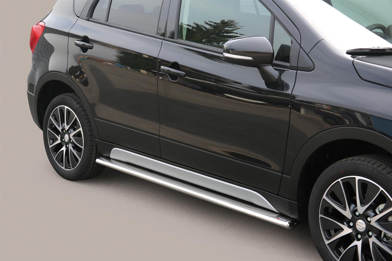 Tubo Fondo Di Cassa Inox Ovale Suzuki S-Cross 2013+