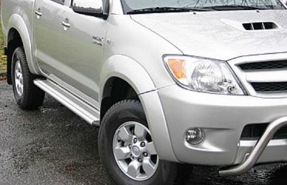 Piedini In Alluminio S50 Toyota Hilux 05/11 Doppia Cabina