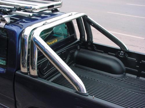 Barra Di Rotolamento Del Triplo Tubo Dell'acciaio Inossidabile Toyota Hilux/vigo 2005+