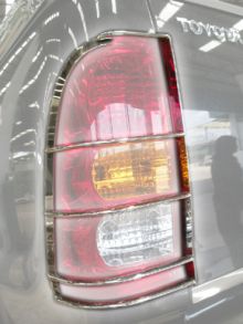 Protezioni Fari Posteriori Inox Toyota Hilux/vigo 2005/2011