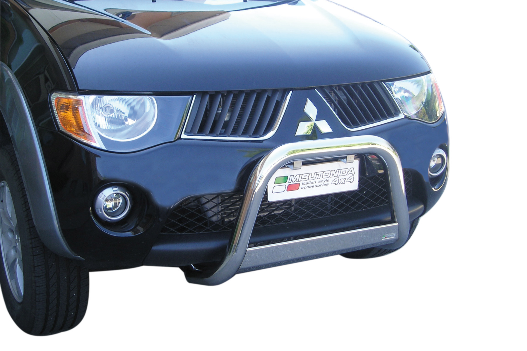 Protezione Anteriore Medium Bar Inox Ø63 Mitsubishi L200 2006/2009 Ce