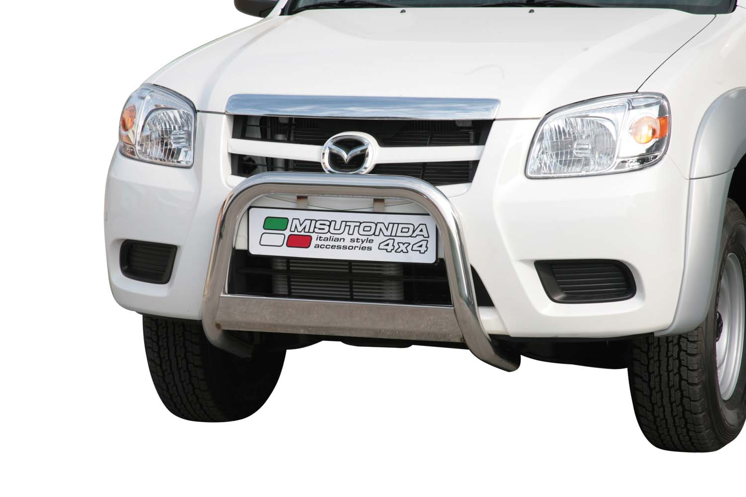 Protezione Anteriore Medium Bar Inox Ø63 Mazda Bt50 2009/2011 Ce