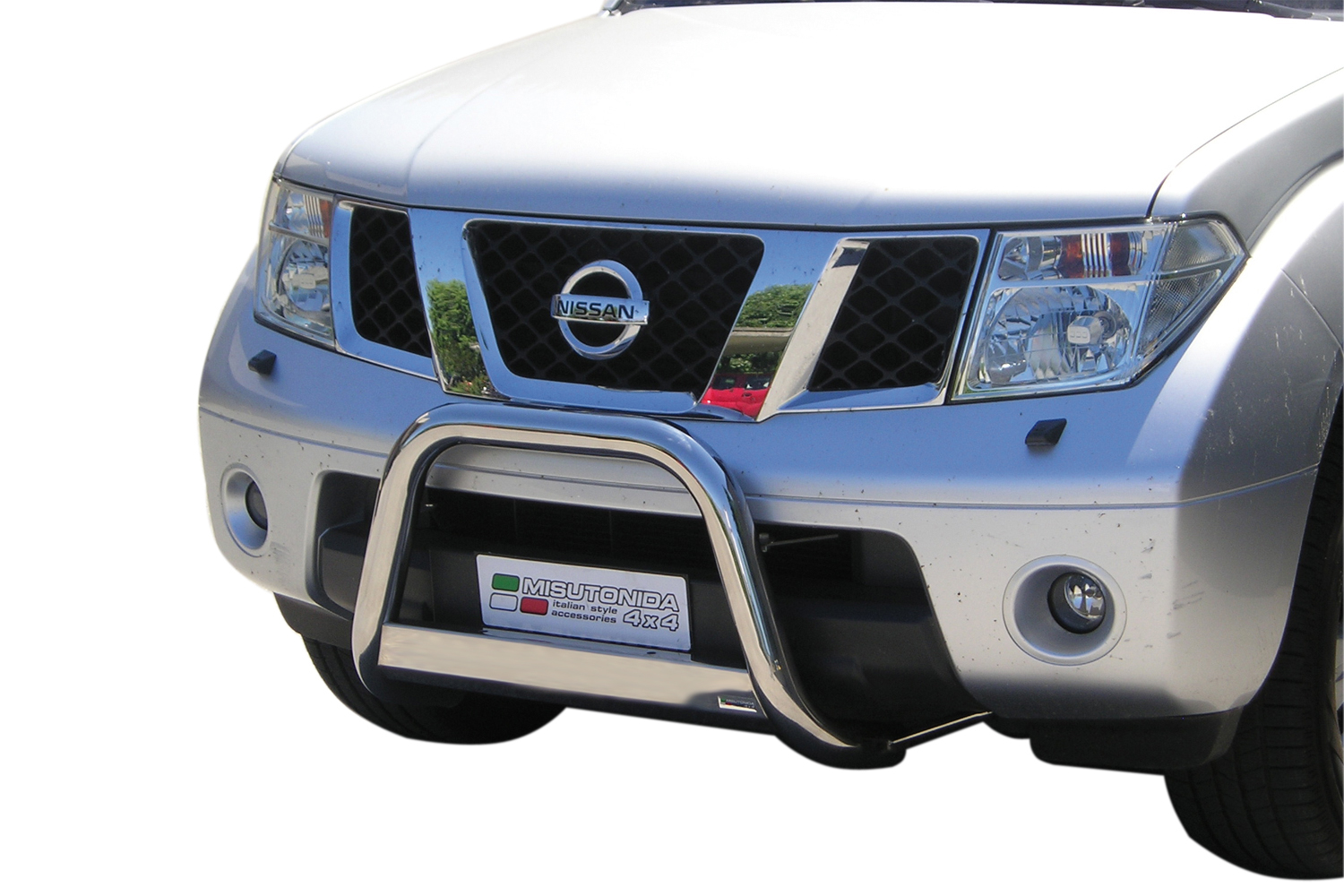 Protezione Anteriore Medium Bar Inox Ø63 Nissan Pathfinder 2005/2011 Ce