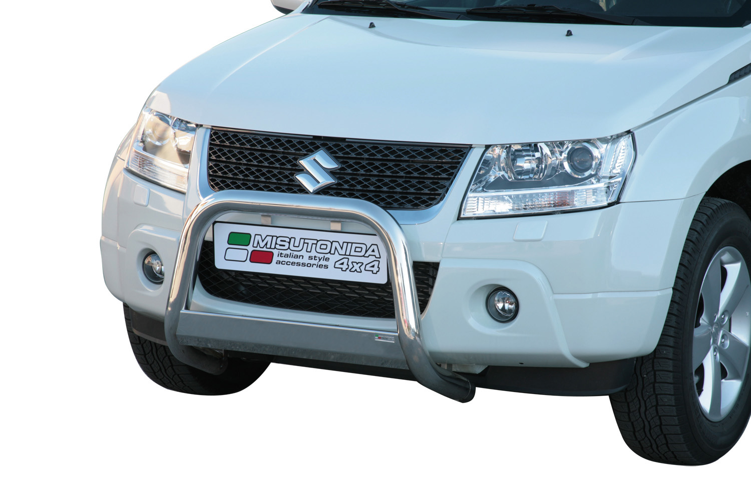 Protezione Anteriore Medium Bar Inox Ø63 Suzuki Grand Vitara 2009+ Ce
