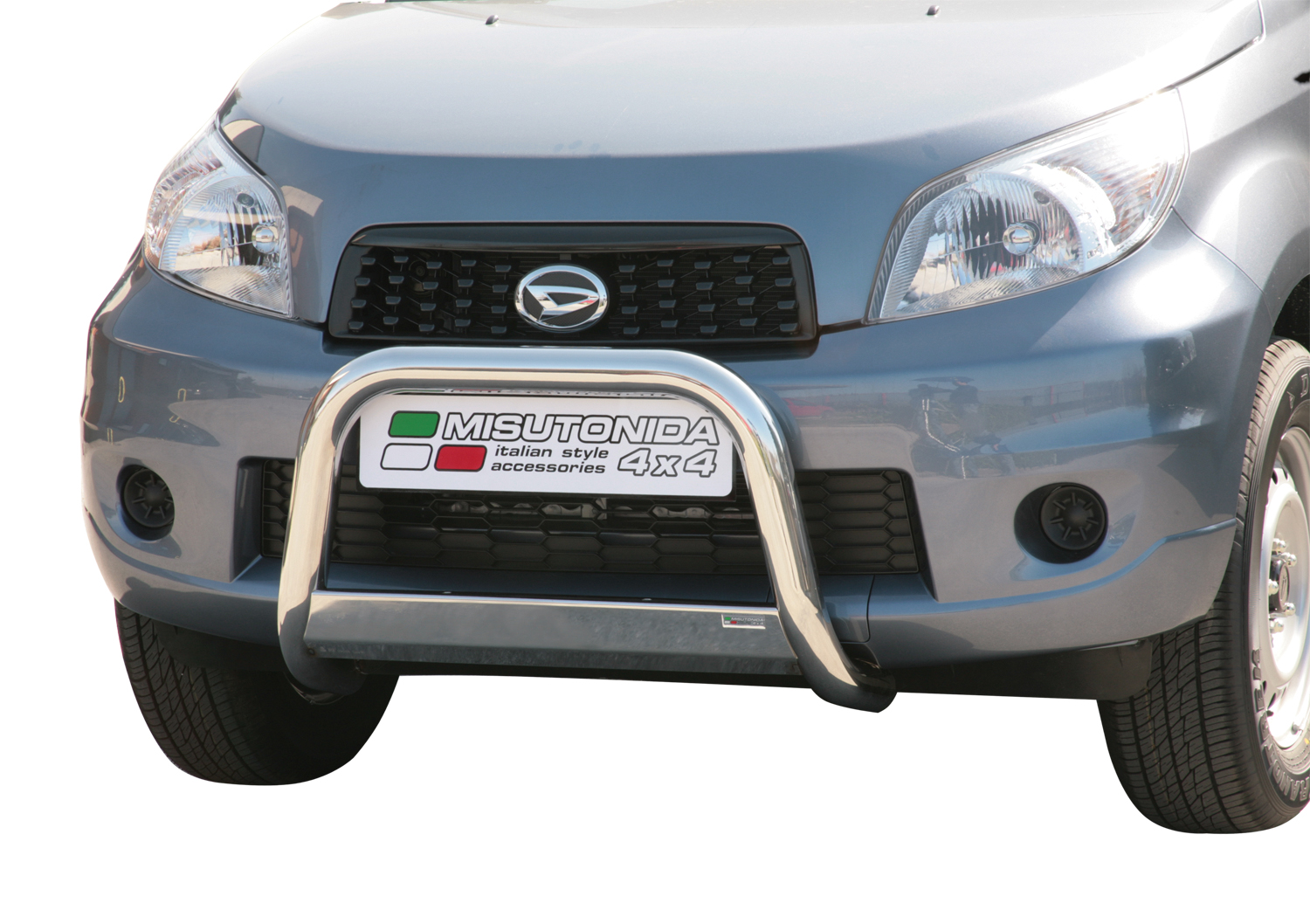 Protezione Anteriore Medium Bar Inox Ø63 Daihatsu Terios 2009+ Ce