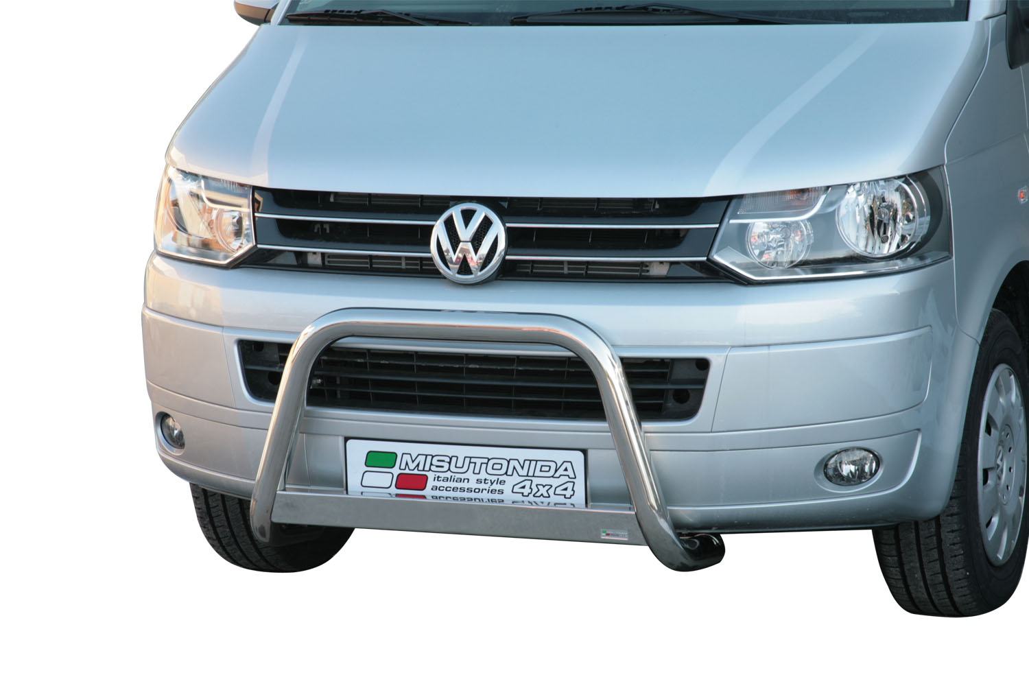 Protezione Anteriore Medium Bar Inox Ø63 Volkswagen T5 2010+  Ce