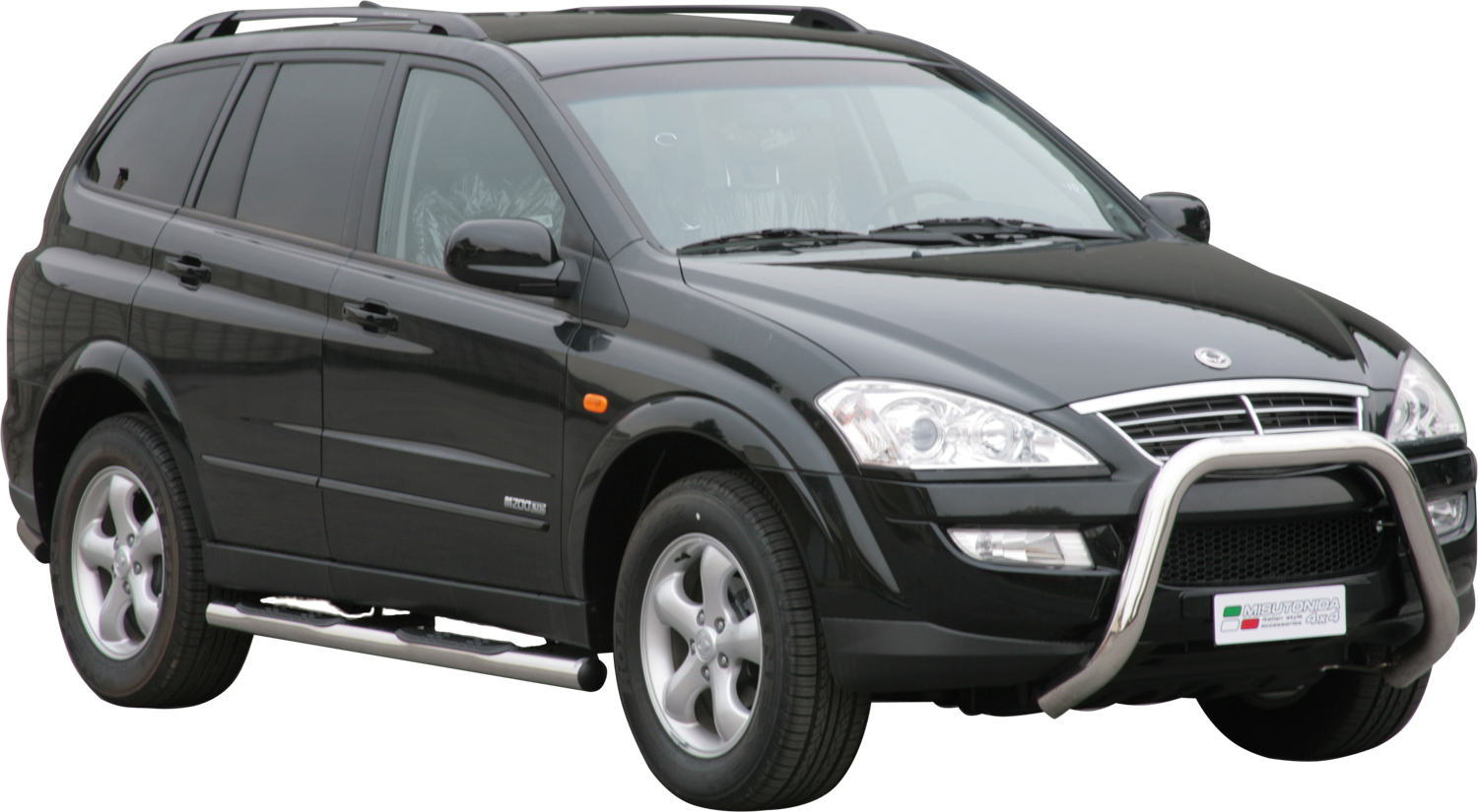 Protezione Anteriore-Super Bar Inox Ø 76 Ssangyong Kyron 2007+ Ce (Super Bar)